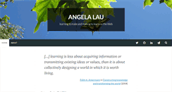 Desktop Screenshot of angelalau.net