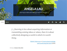 Tablet Screenshot of angelalau.net